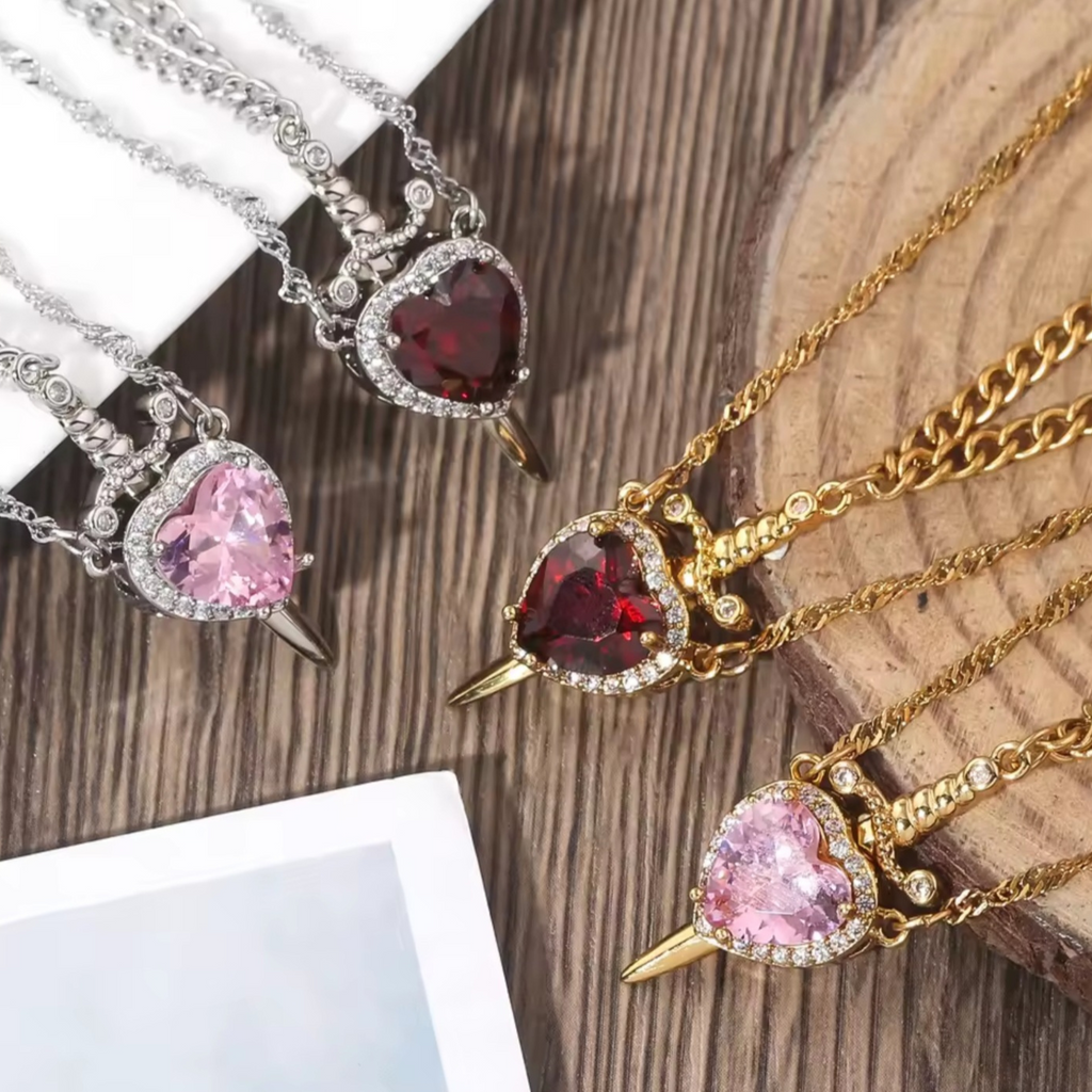 Heartbreaker Dagger Necklace