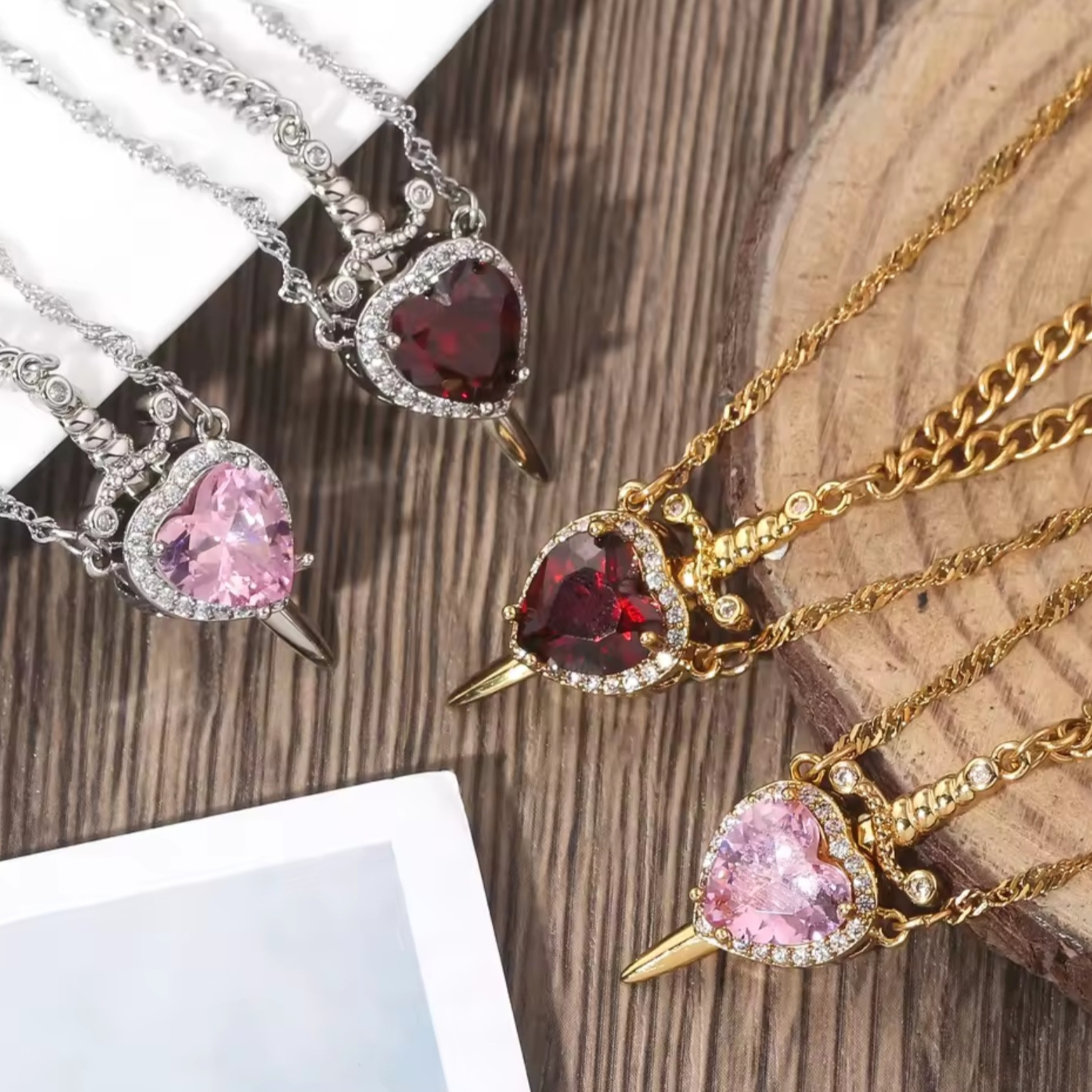 Heartbreaker Dagger Necklace