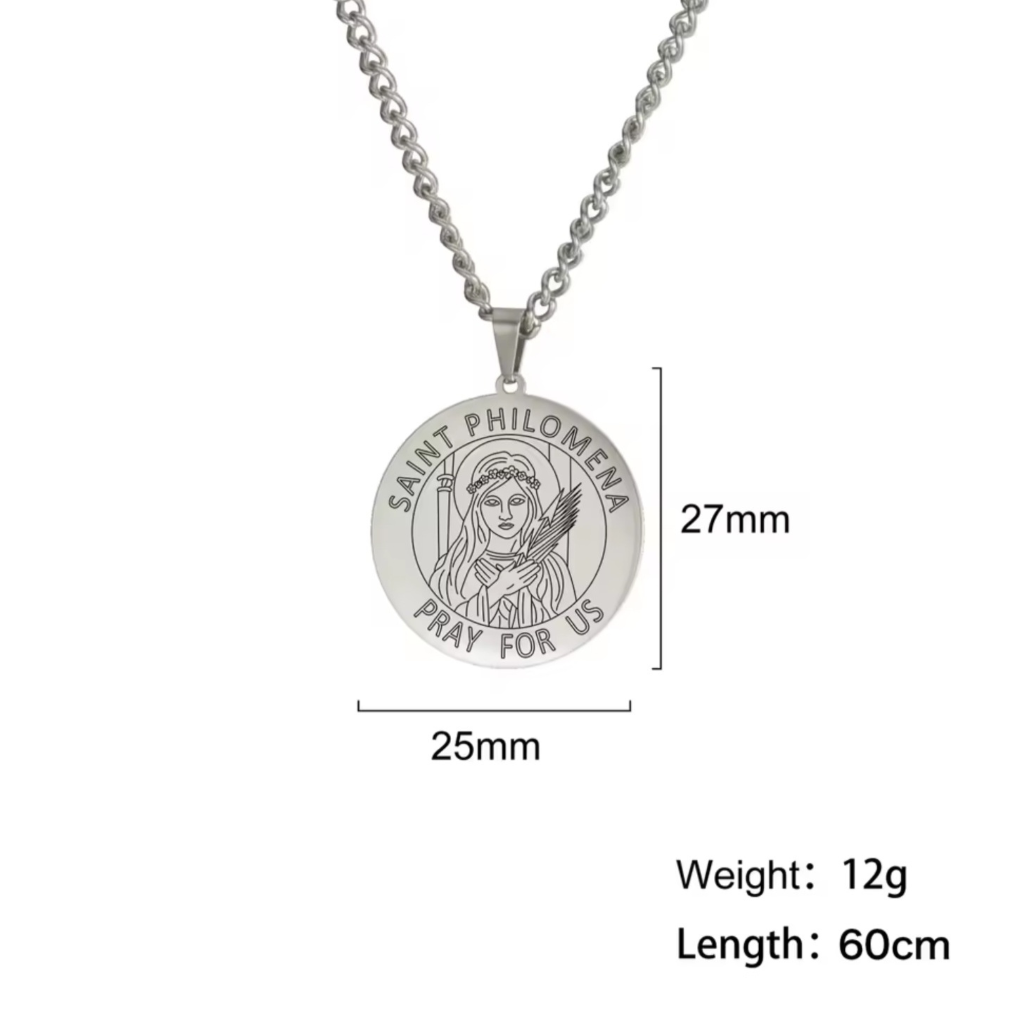 Saint Philomena Necklace