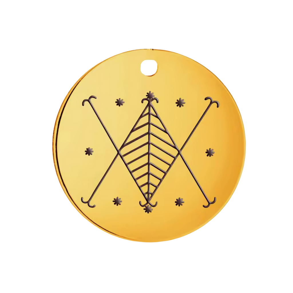 Gold Ayizan Velekete Necklace