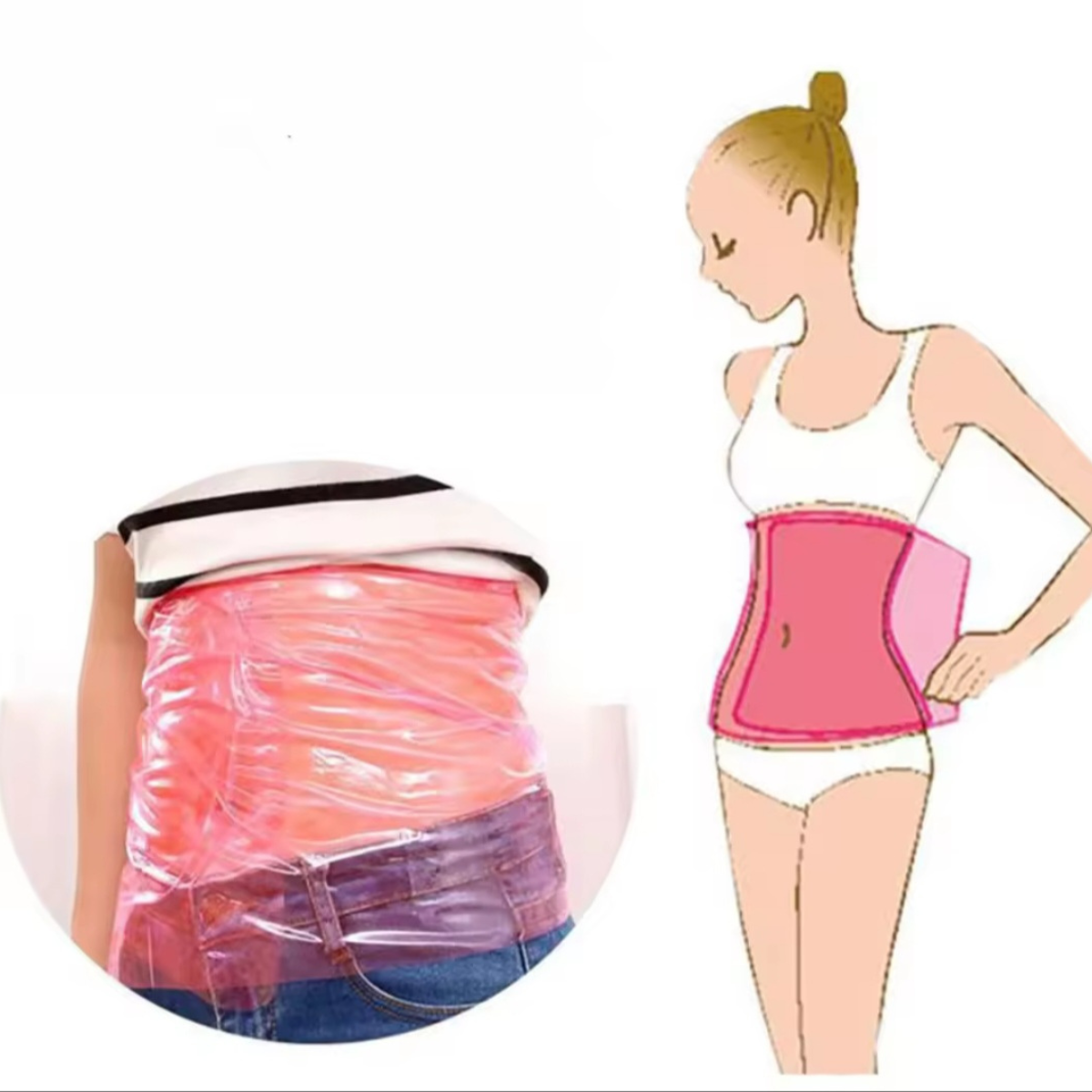 Belly Band Waist Trainer 2pc