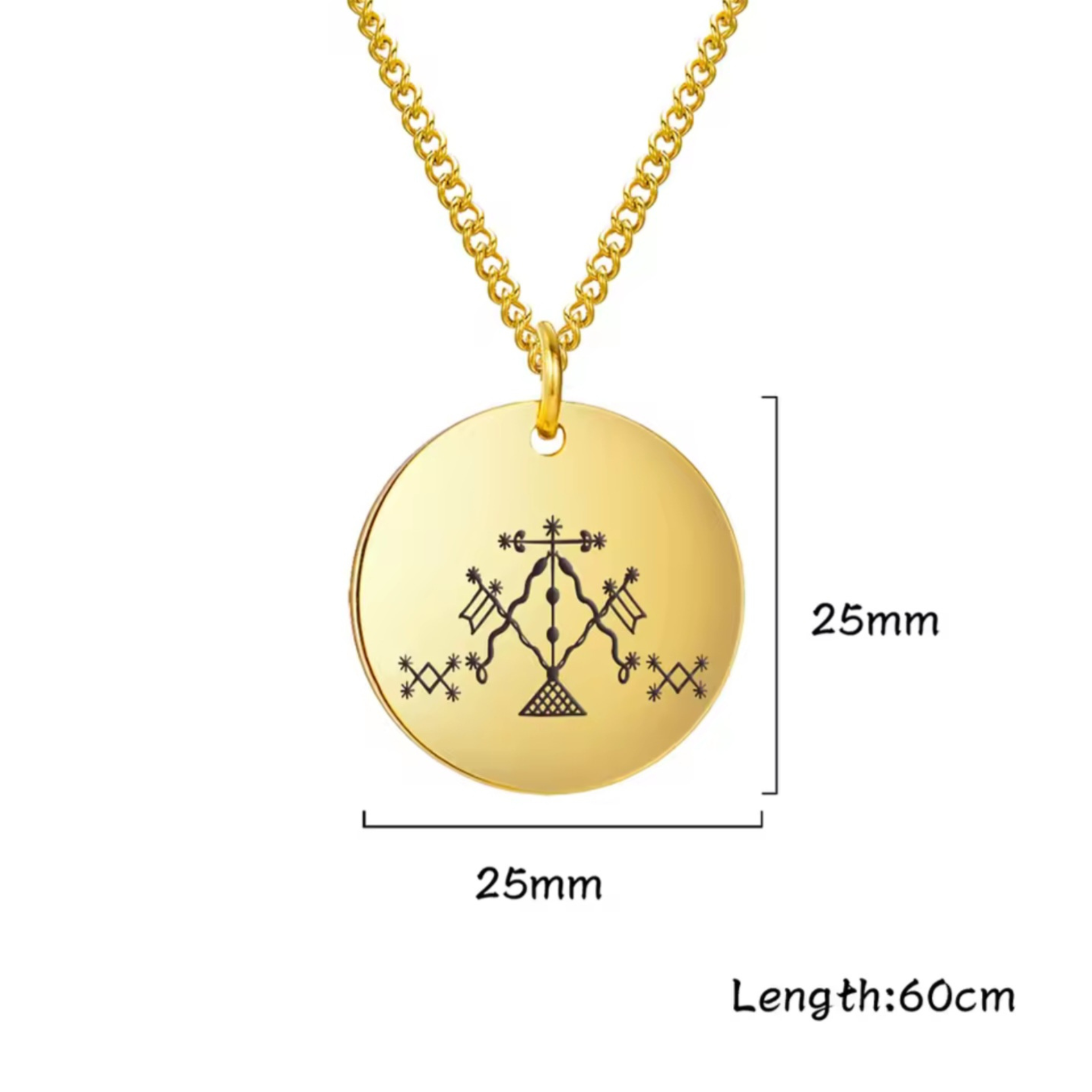 Gold Damballa Necklace