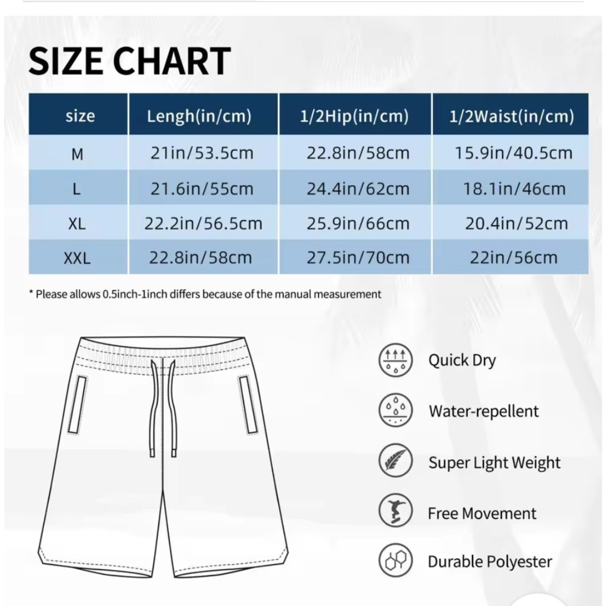 Cuban Flag 3D Printed Drawstring Shorts