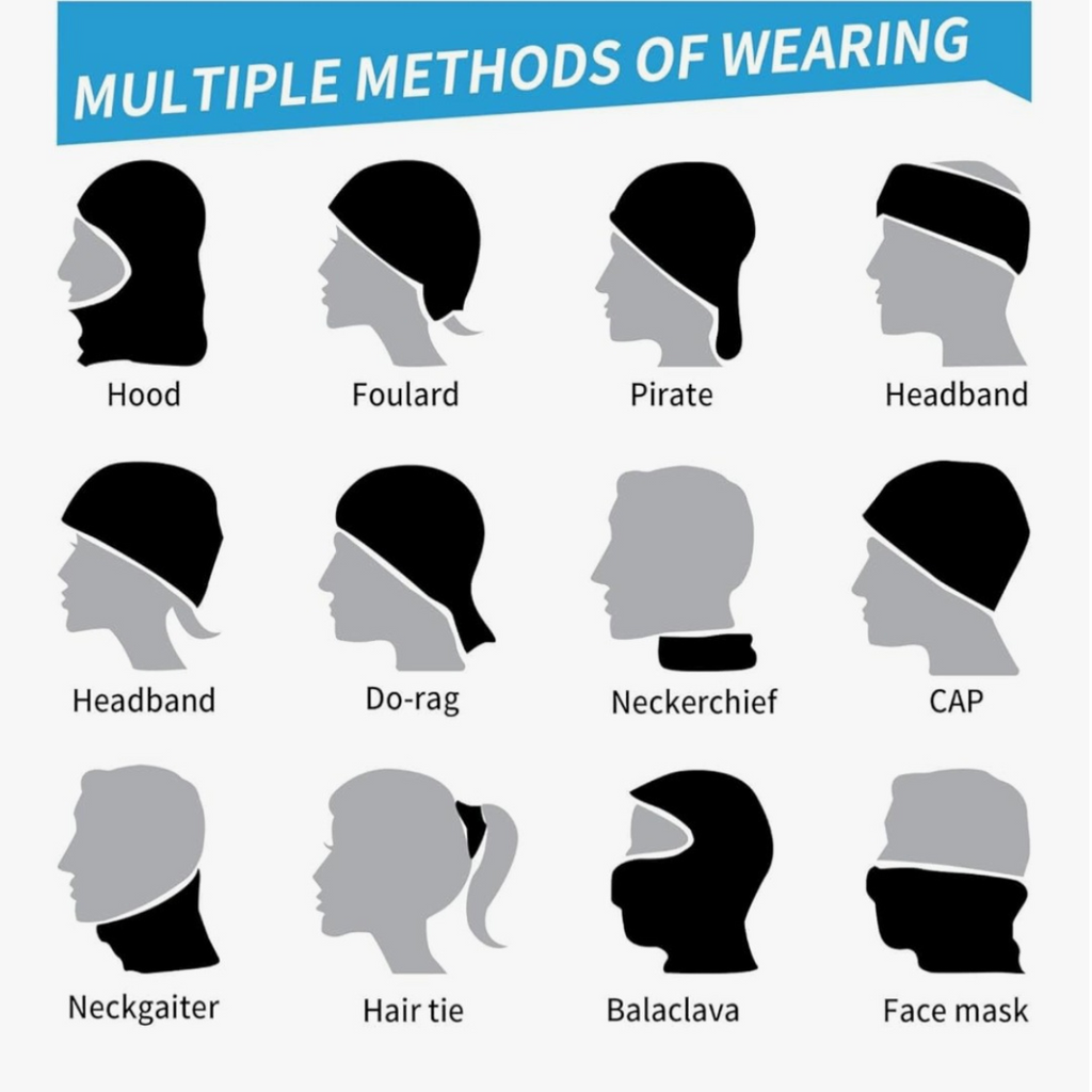 Guatemala Flag Neck Gaiter Bandana