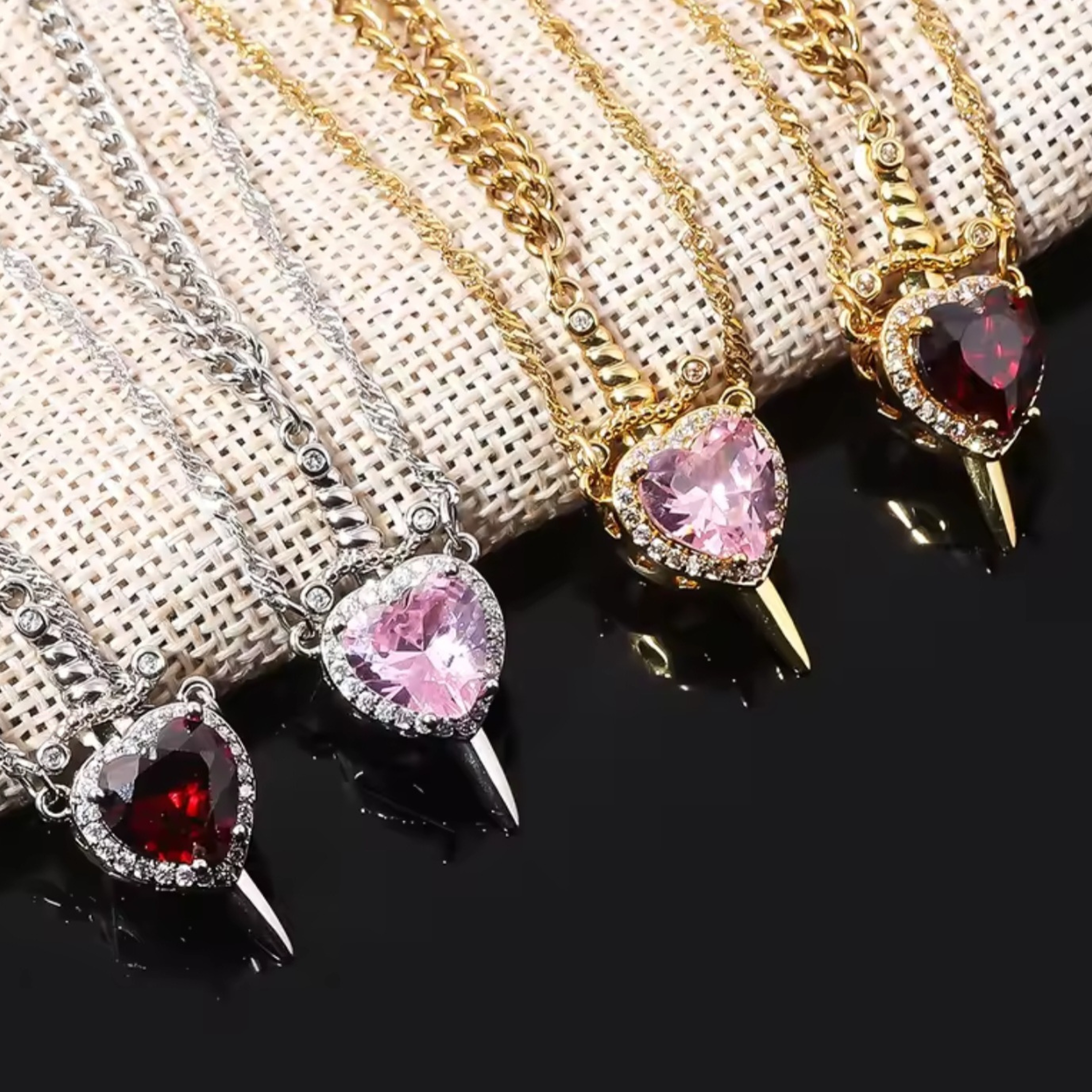 Heartbreaker Dagger Necklace