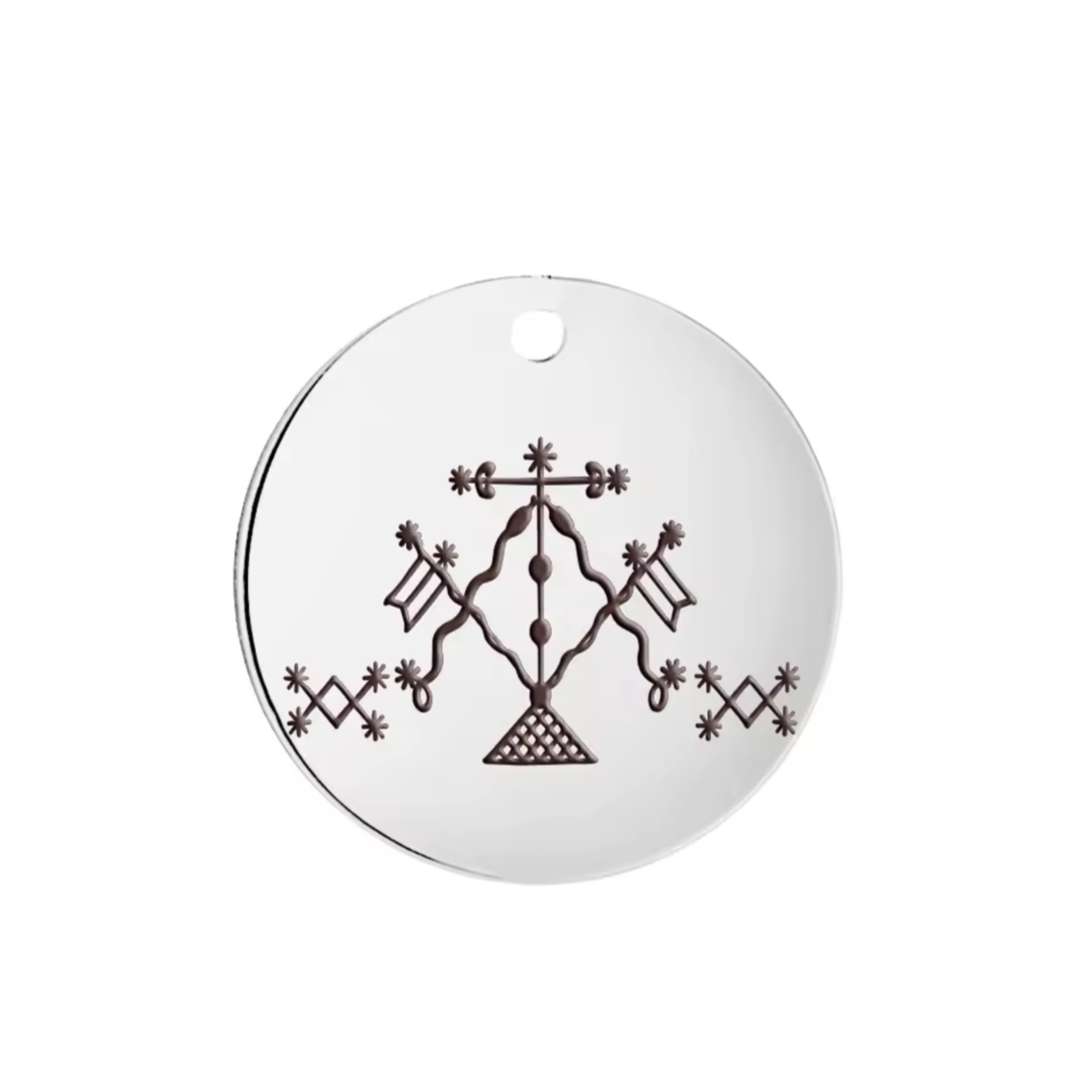 Silver Damballa Necklace