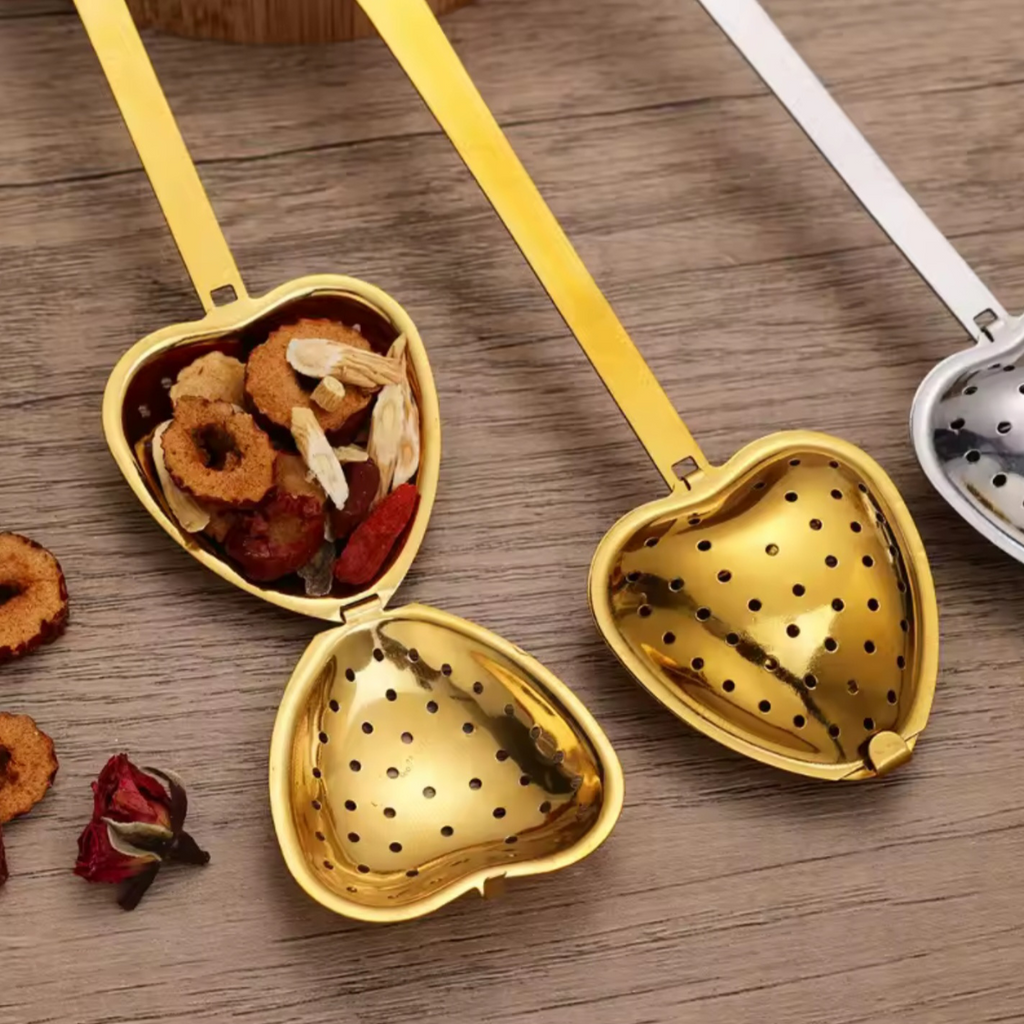 Heart Shaped Tea Strainer