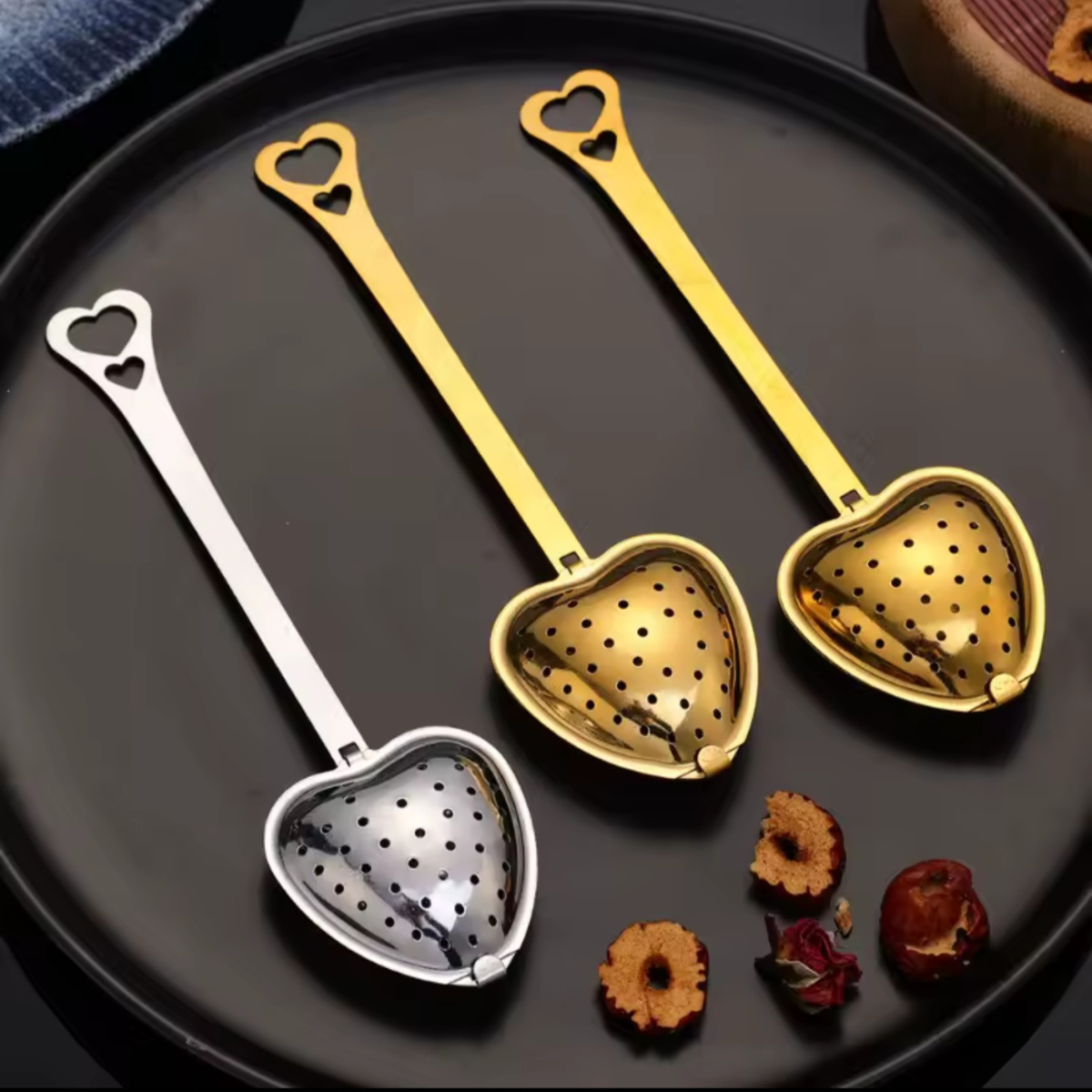 Heart Shaped Tea Strainer