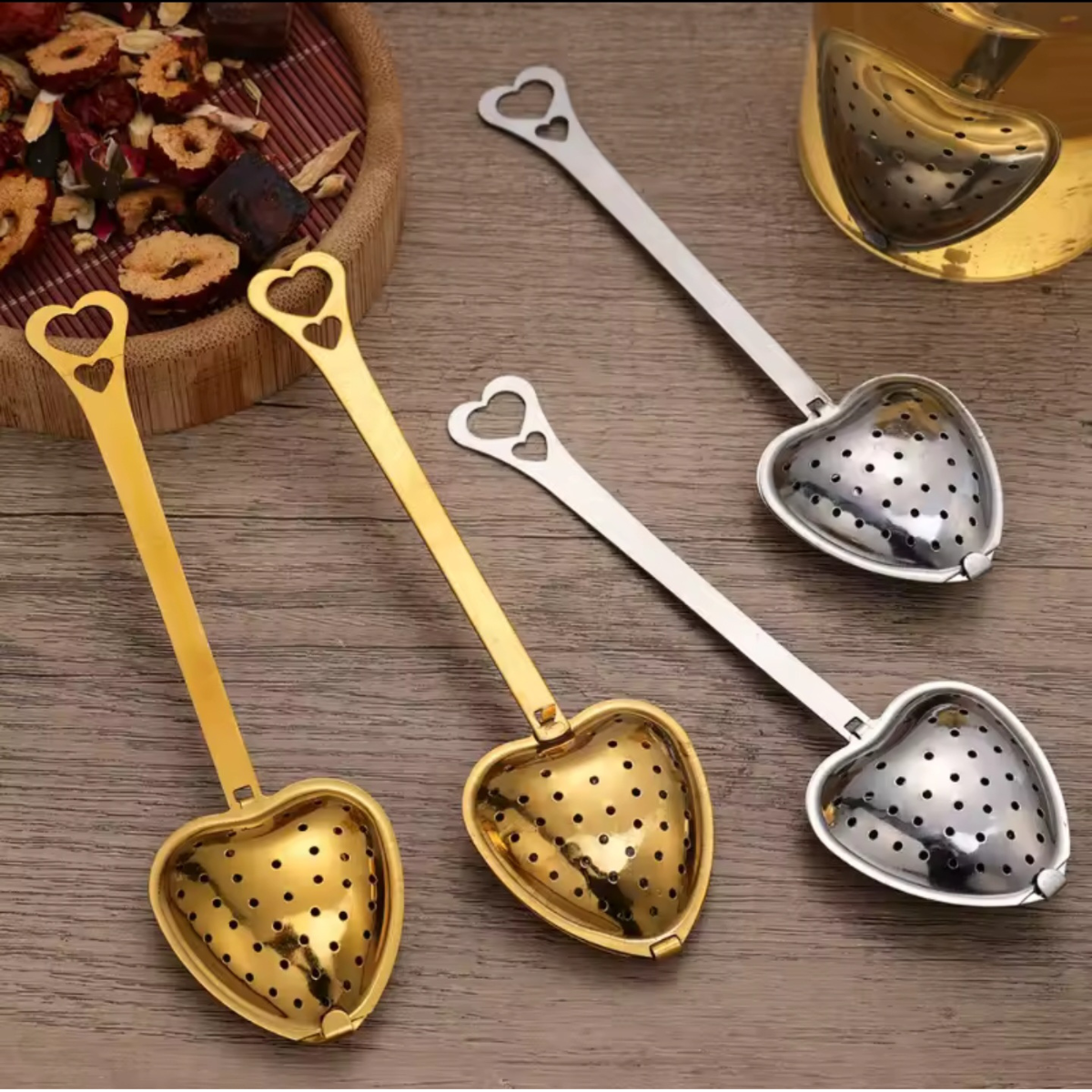 Heart Shaped Tea Strainer
