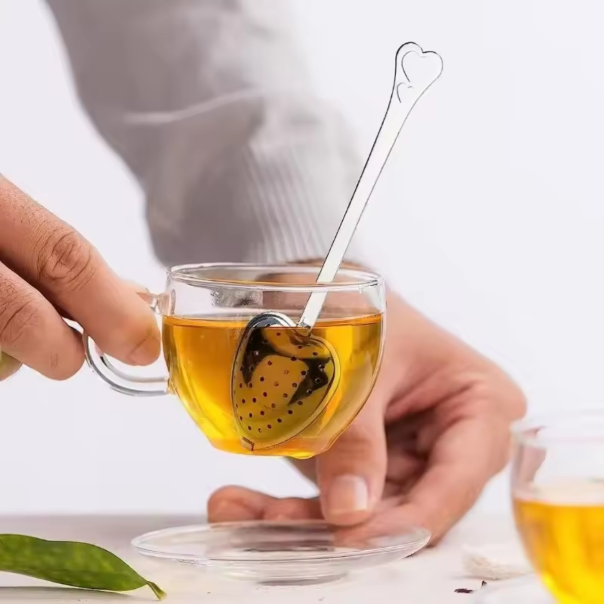 Heart Shaped Tea Strainer