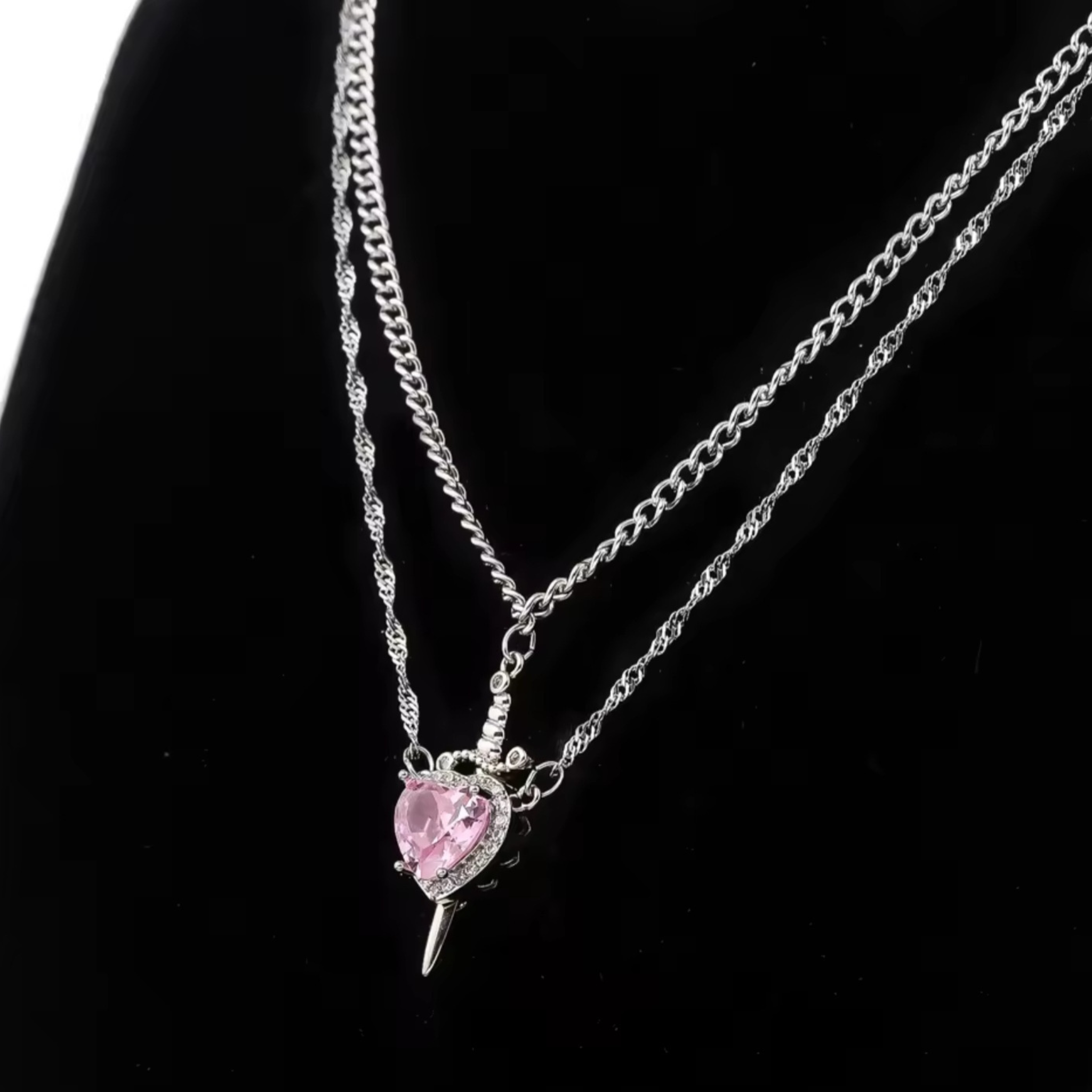 Heartbreaker Dagger Necklace