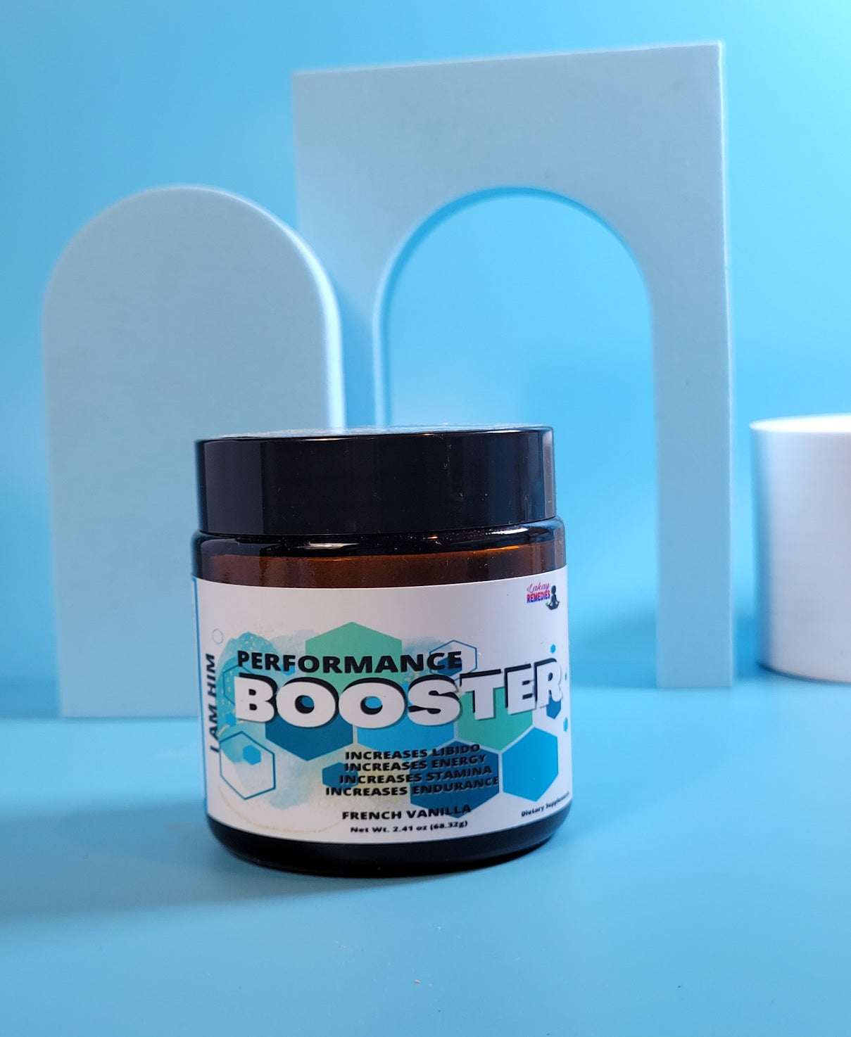 I Am Him Sex Drive & Libido Powder Supplement French Vanilla