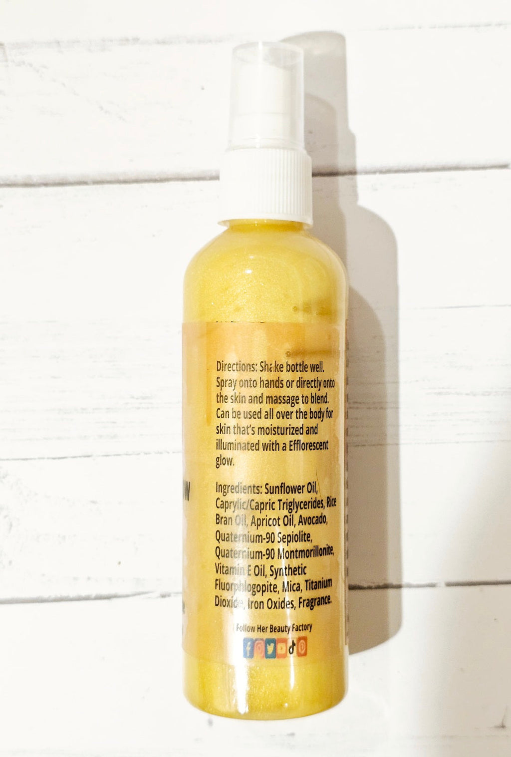 Champagne Glow Shimmer Body Oil