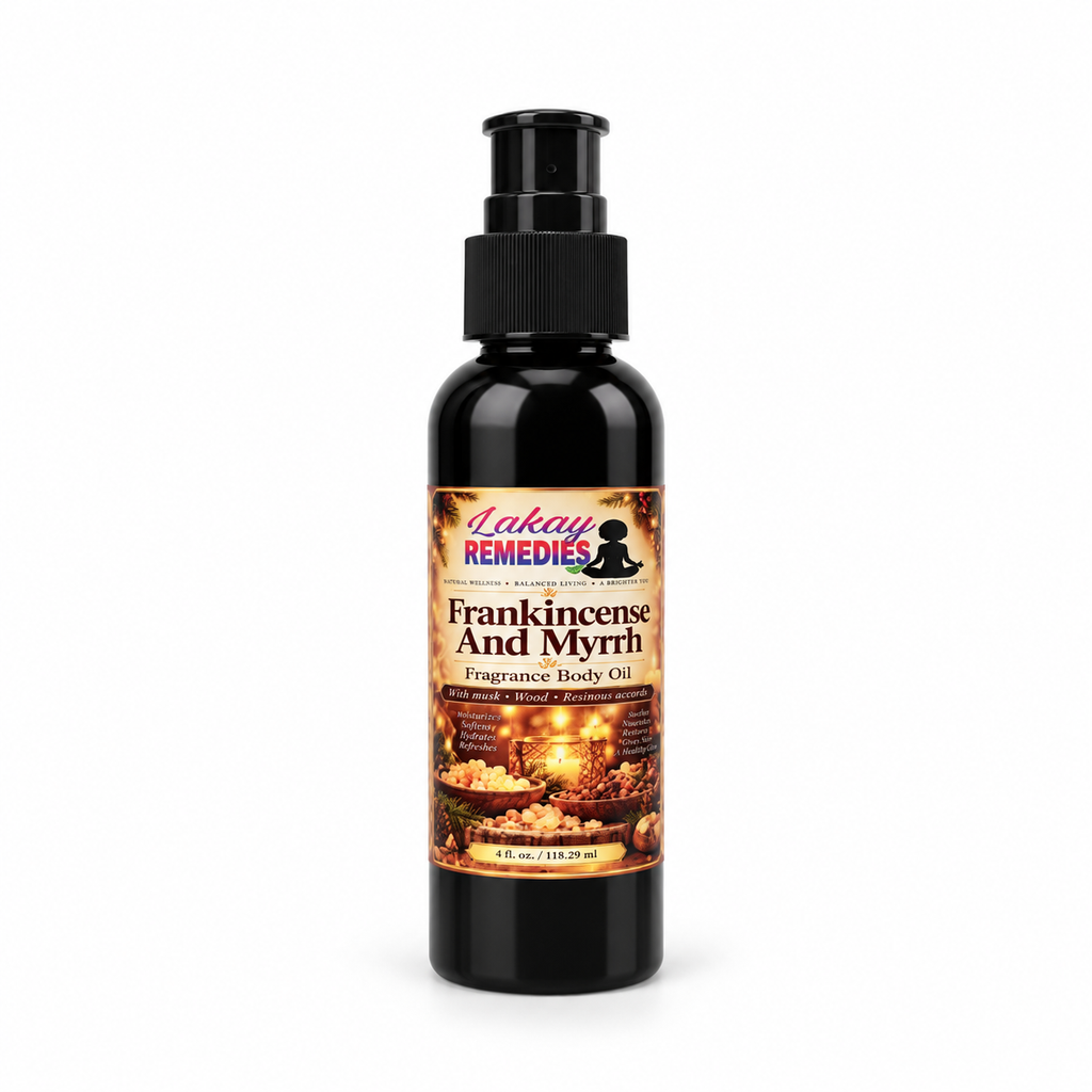 Frankincense & Myrrh Body Oil – Luxury Hydrating Body Oil