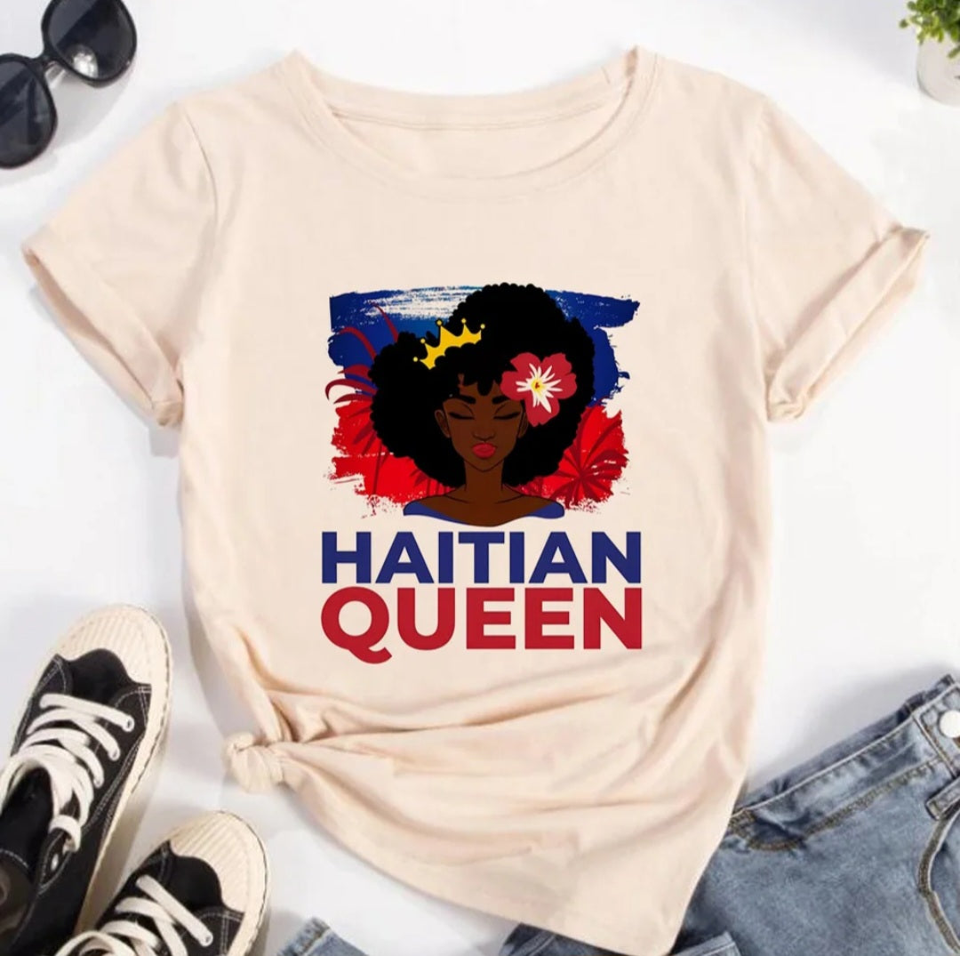 Woman Haitian Queen T-Shirt