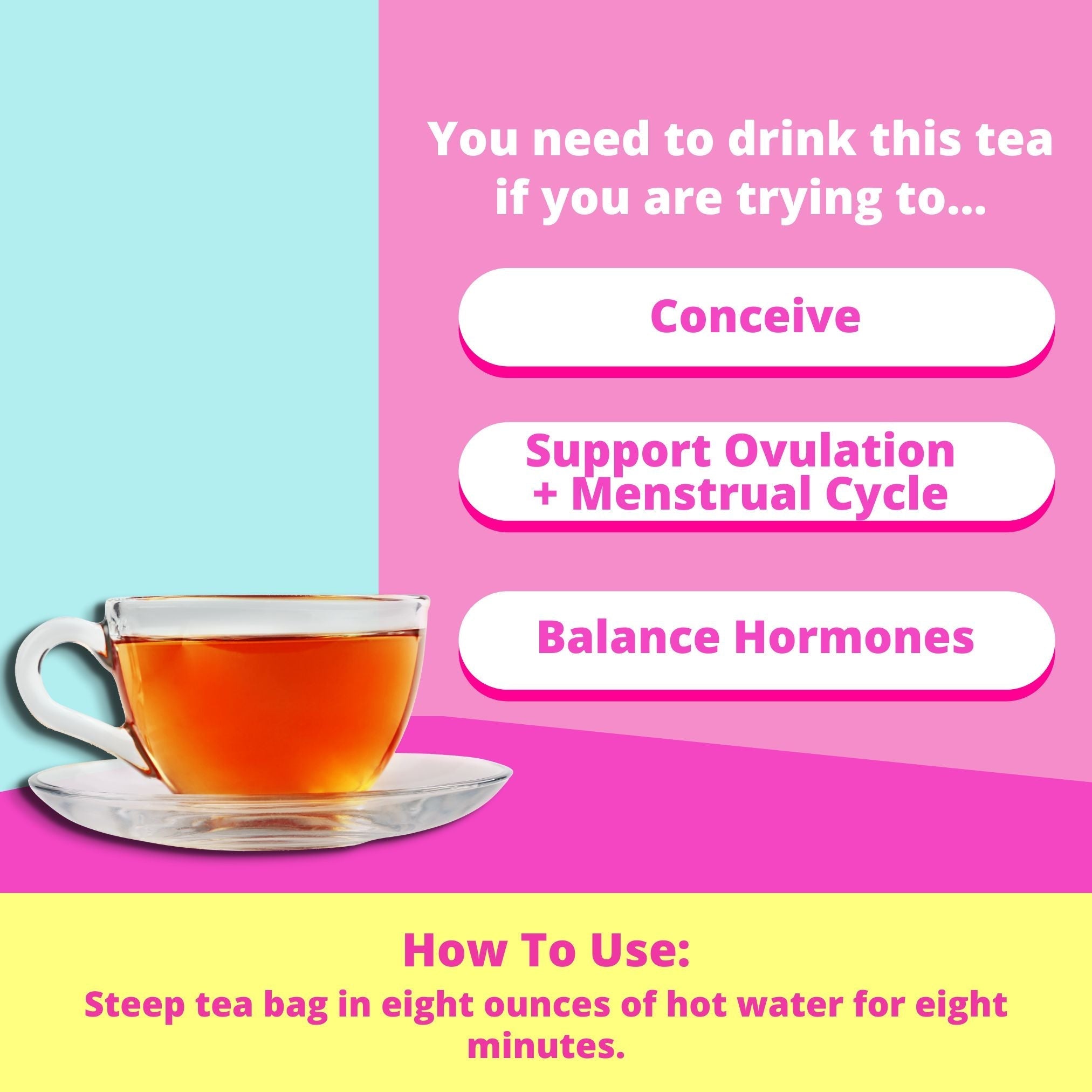 Her Beauty Factory Fertility Tea Fusion benefits 