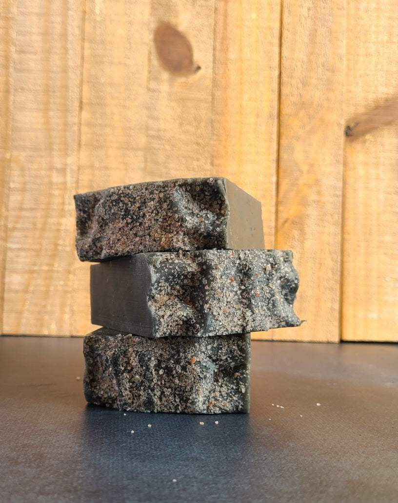 Tea Tree Activated Charcoal Soap w/ Himalayan Salt