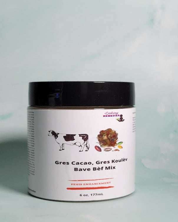Lakay Remedies Gres Cacao, Gres Koulèv, Bave Bef Mix
