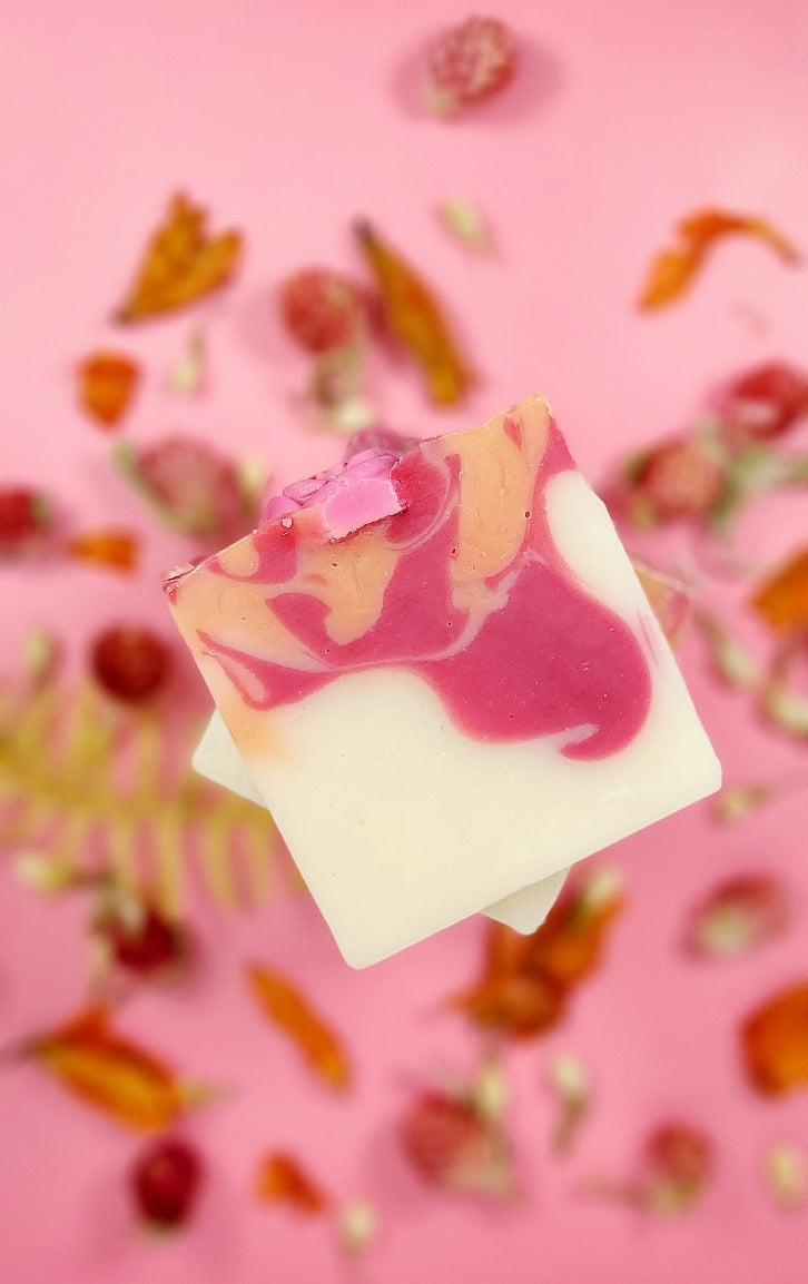 Peonies in Spring Artisan Soap