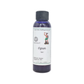 Bottle of Ogun premium home fragrance oil with a white label on a white background