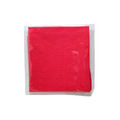 Red fabric Spiritual Mouchwa in a white package on a white background