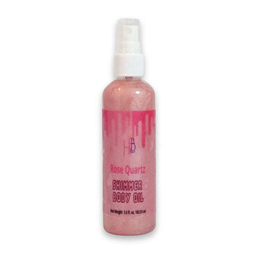 Rose Quartz Shimmer Body Oil