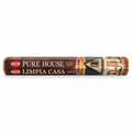 A long cylindrical box of HEM Sandalwood Incense Sticks on a plain white background.