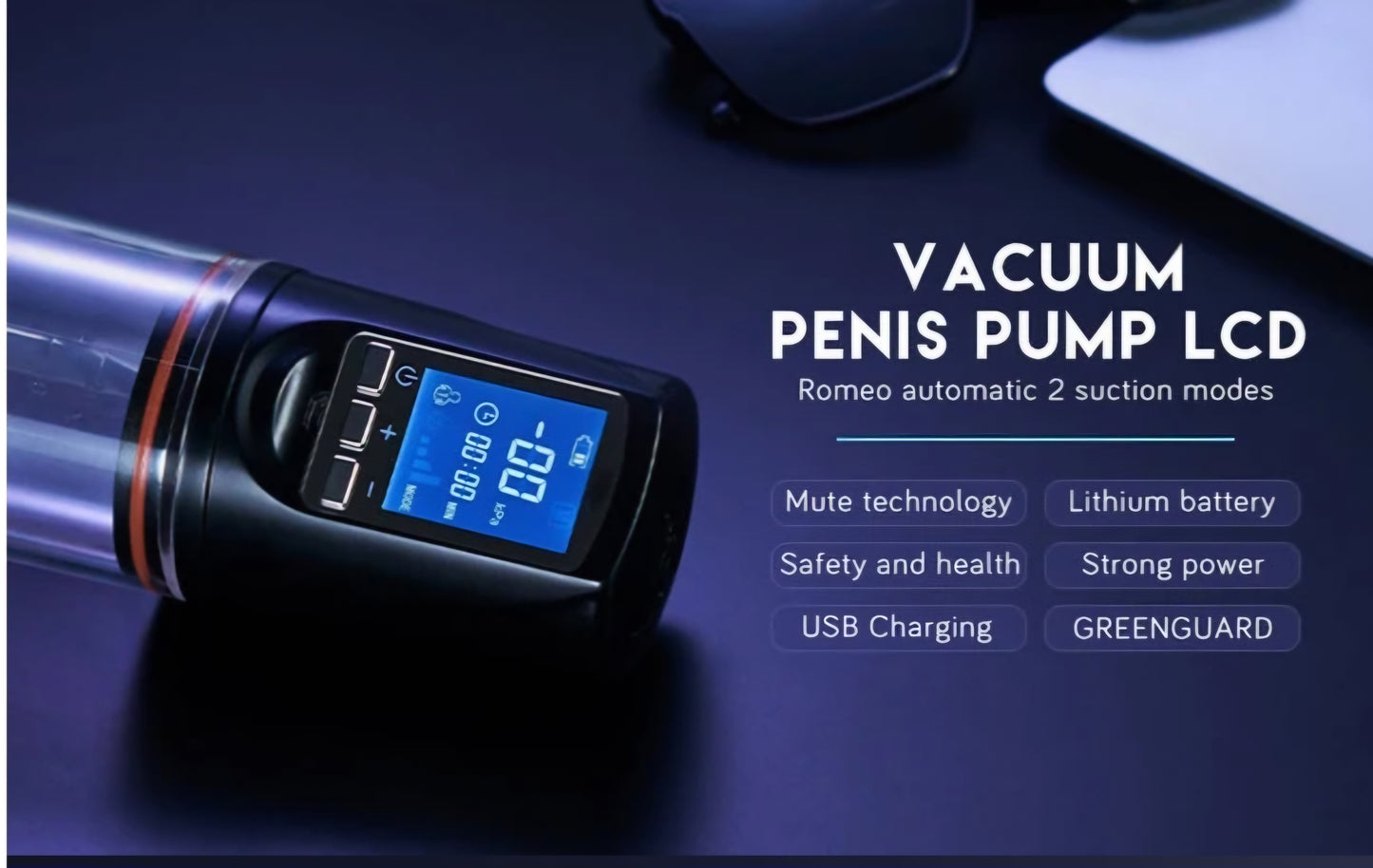 LCD Electric Penis Pump