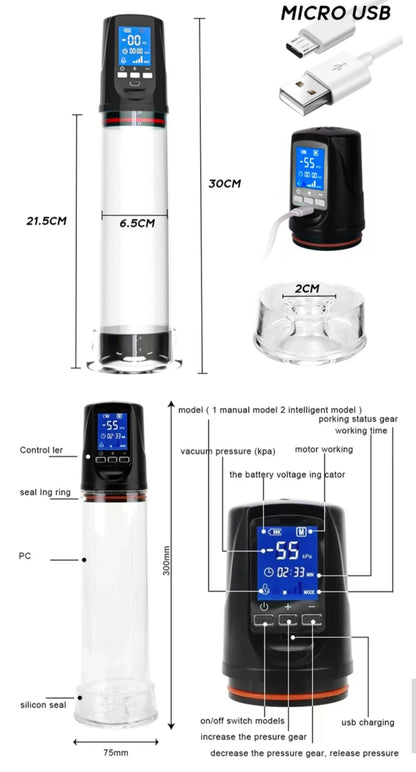 LCD Electric Penis Pump