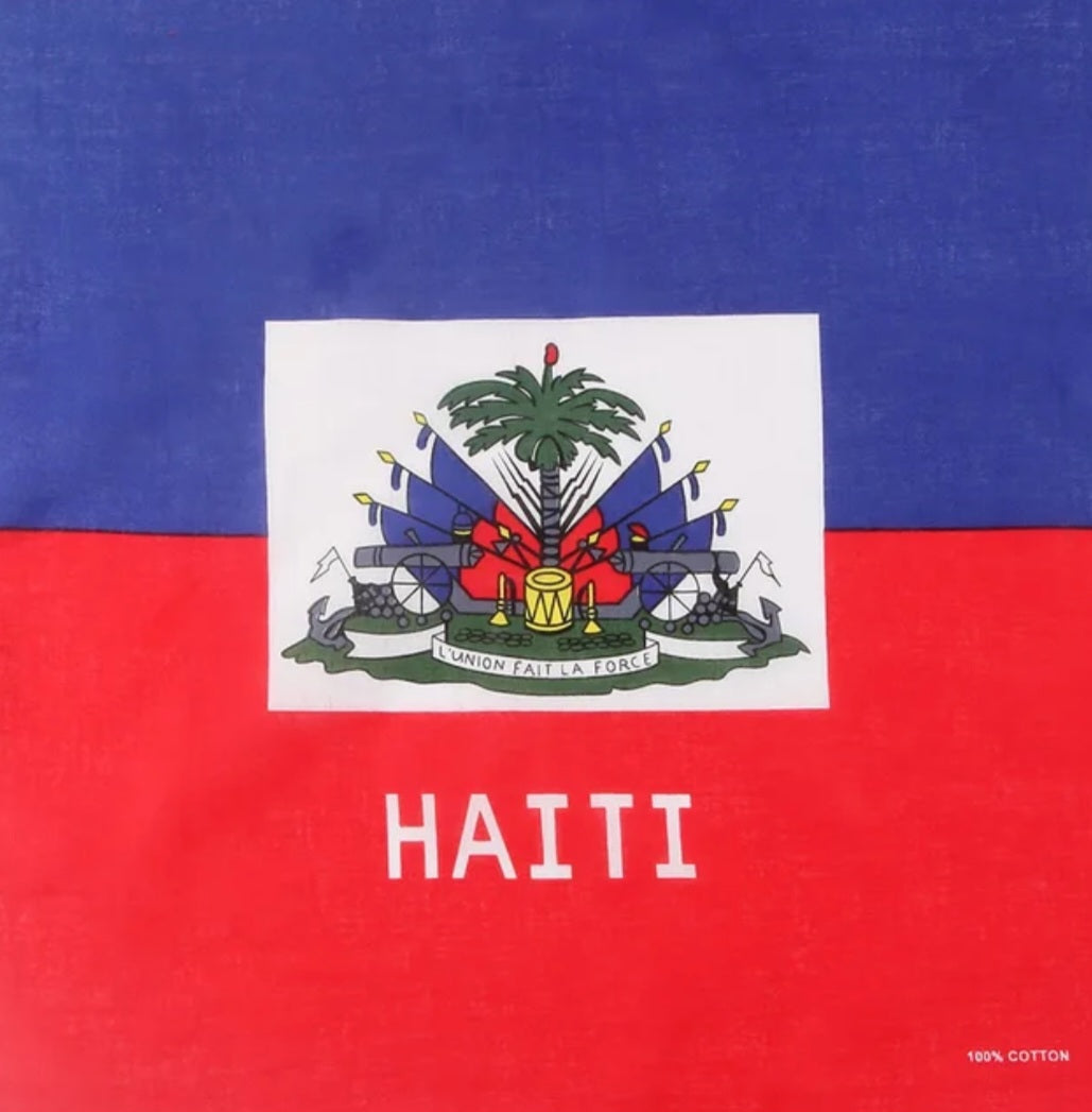 Haitian Flag Bandana