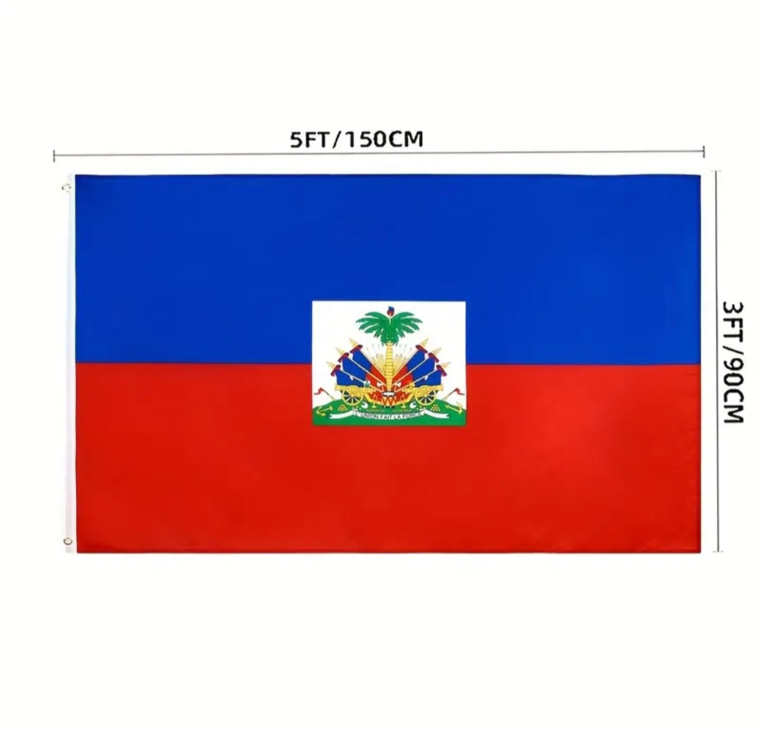 Haitian Flag Big