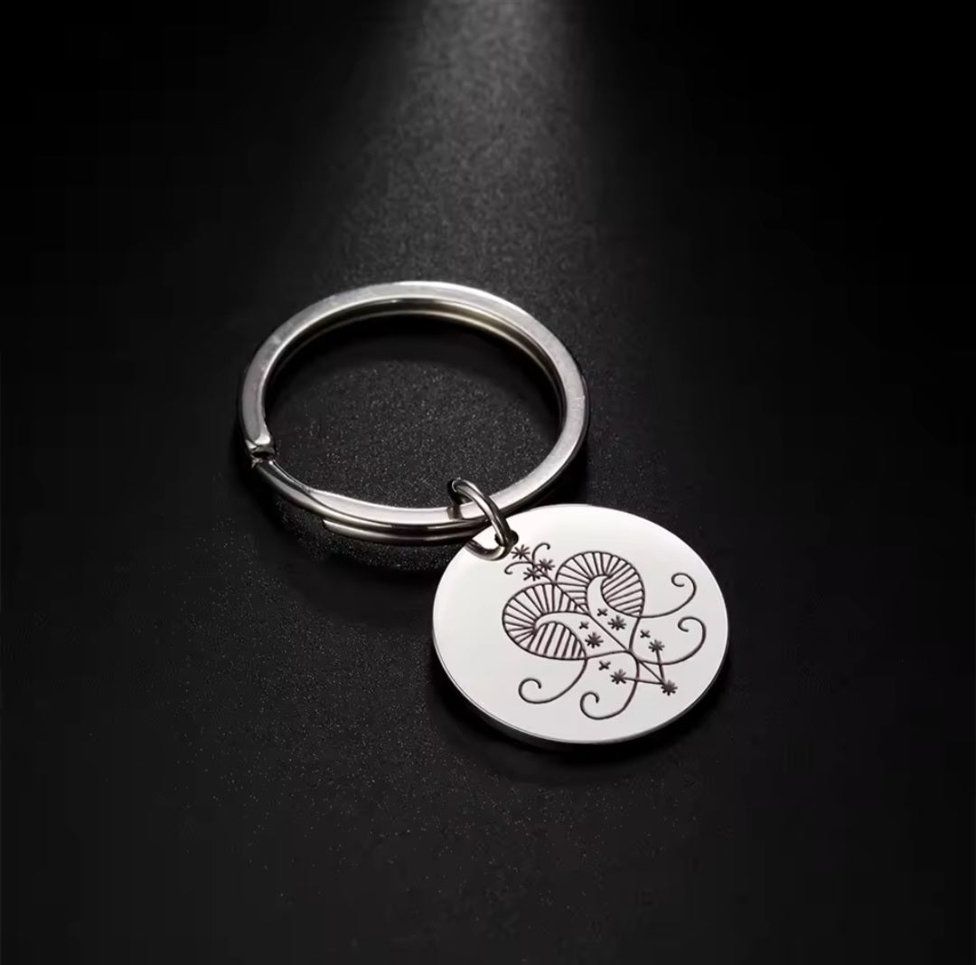 Erzulie Freda Veve Keychain