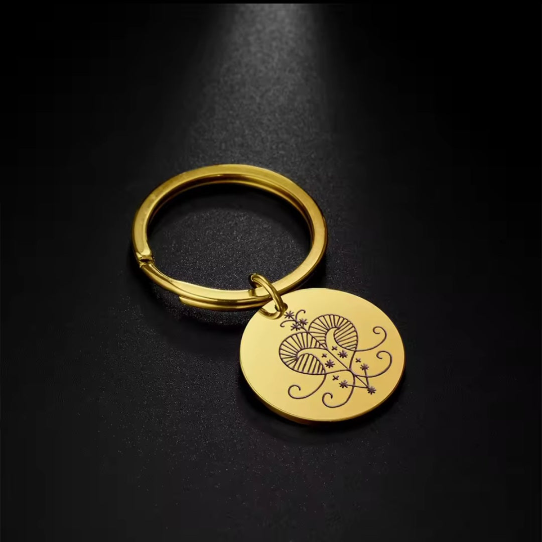 Erzulie Freda Veve Keychain