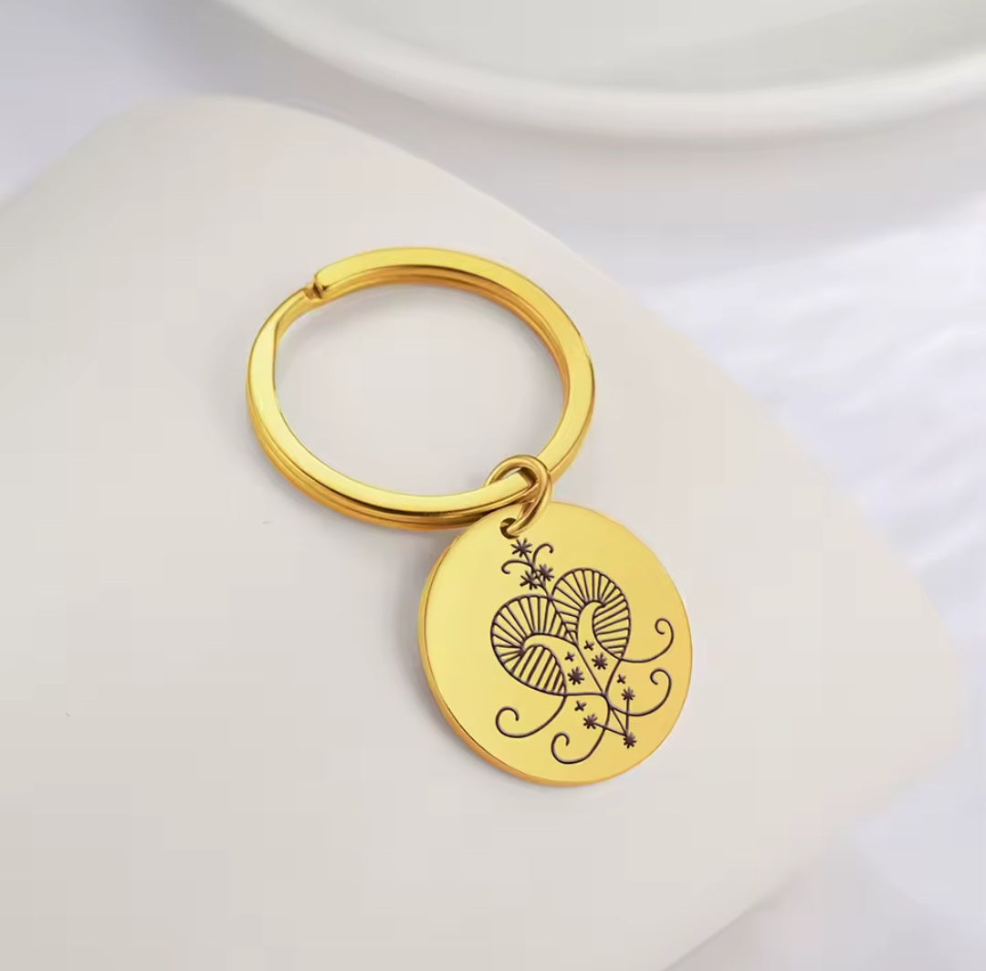 Erzulie Freda Veve Keychain