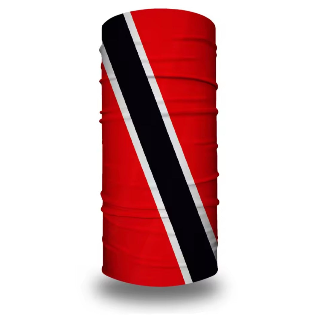 Trinidad and Tobago Flag Neck Gaiter Bandana