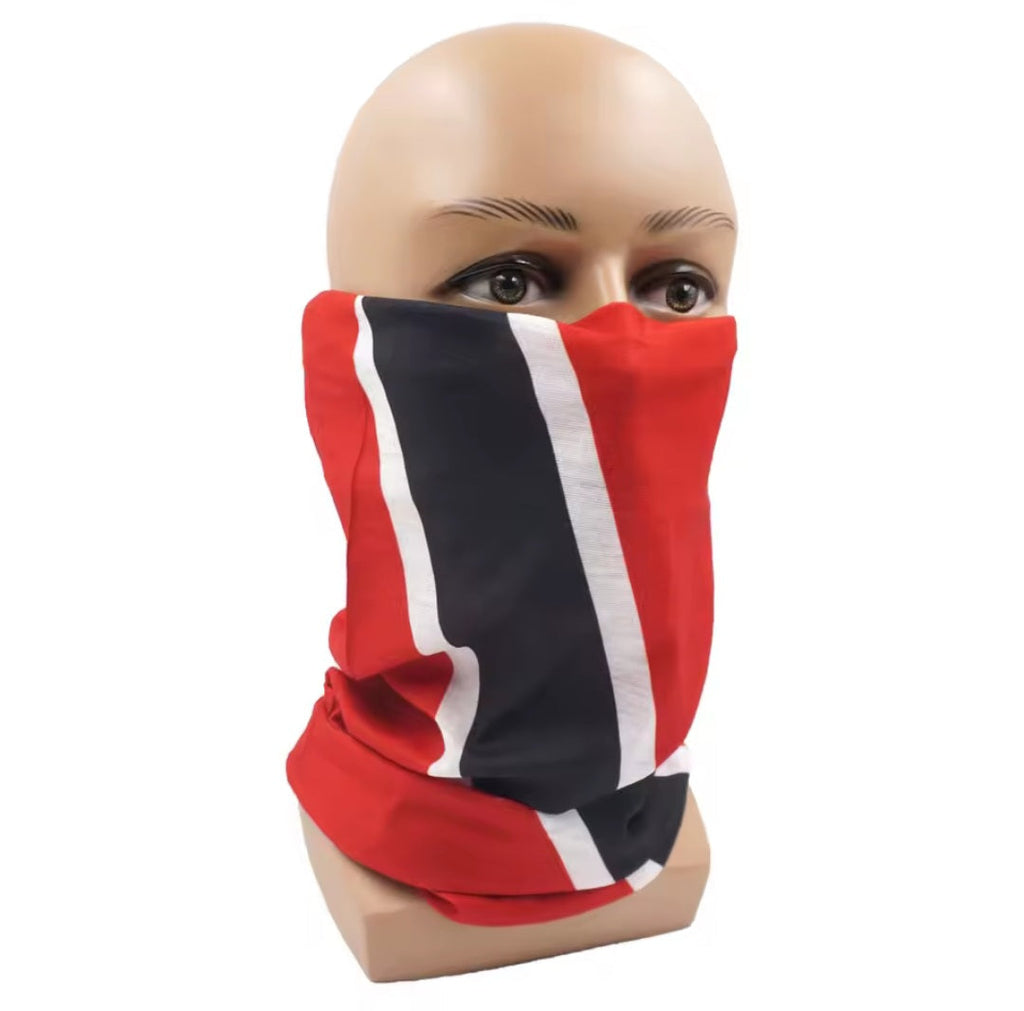 Trinidad and Tobago Flag Neck Gaiter Bandana