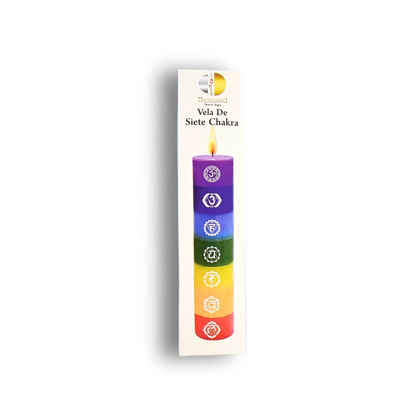 Seven Chakra Candle