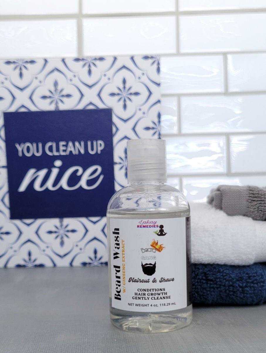 Haircut & Shave Beard Gang Moisturizing Shampoo