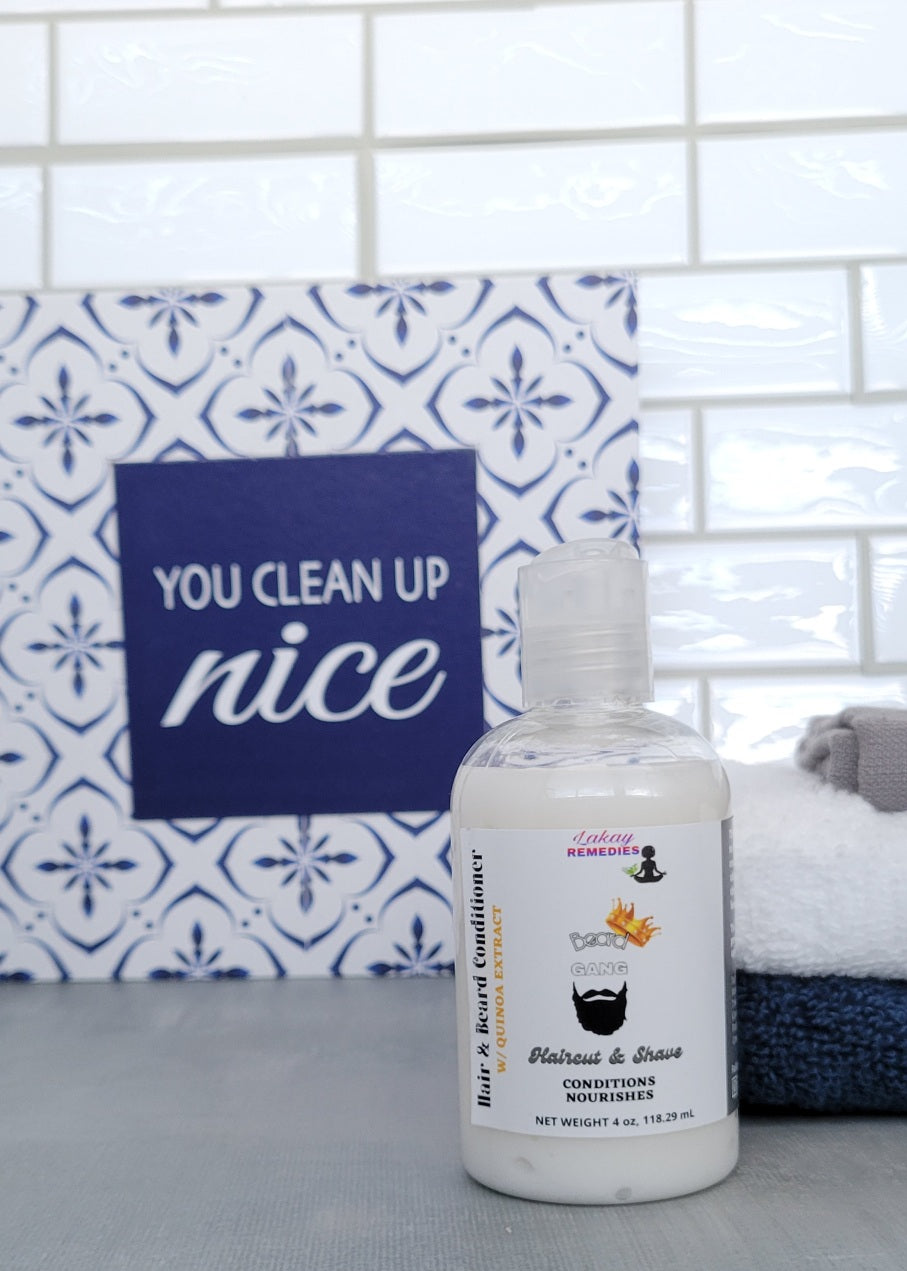 Haircut & Shave Beard Gang Moisturizing Hair & Beard Conditioner