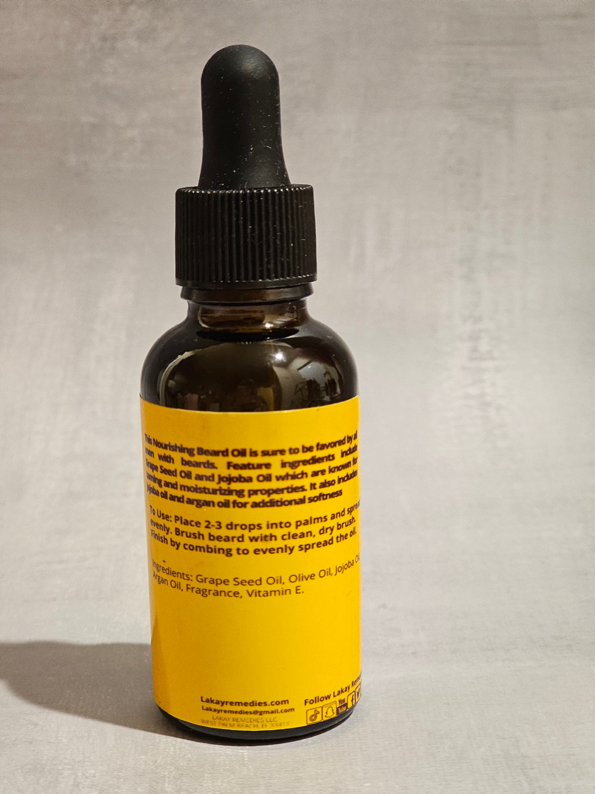 Unscented Beard Gang Nourishing Beard Oil