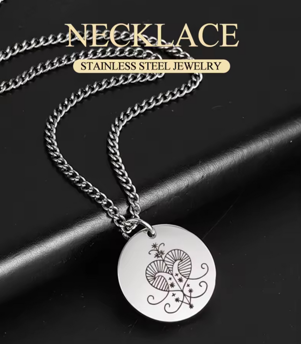 Oshun Yoruba Veve Necklace