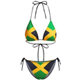 Sexy Jamaican Flag 3D Printed Bikini Swimsuit