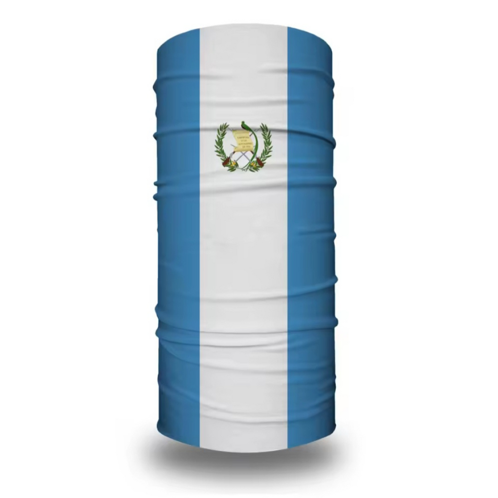 Guatemala Flag Neck Gaiter Bandana