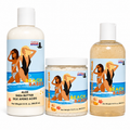 Beach Babes Body Wash, Lotion and body scrub.