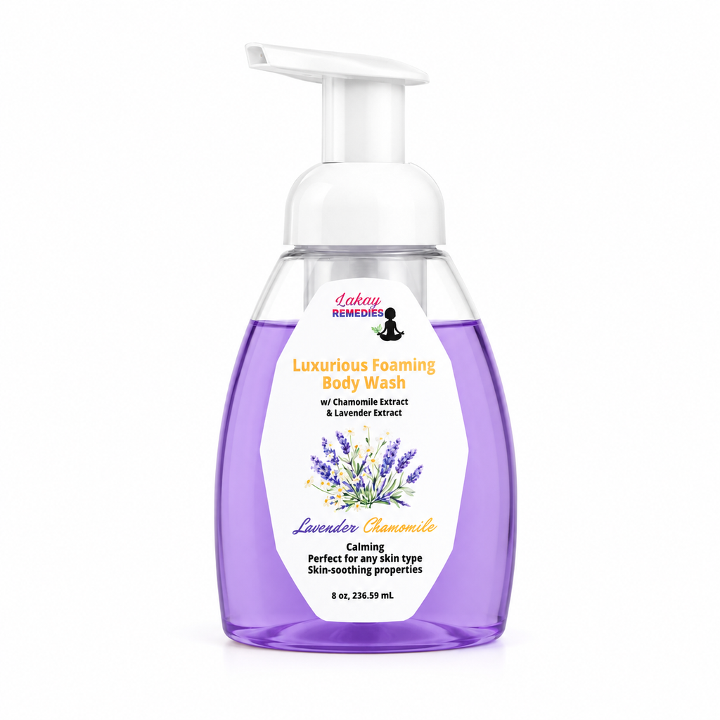 Lavender Chamomile Foaming Body Wash