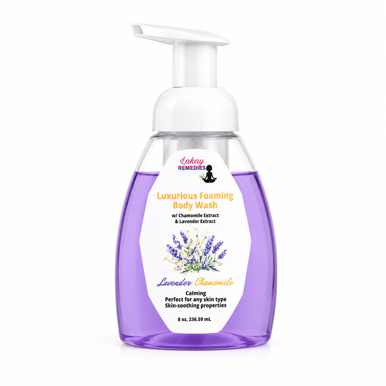 Lavender Chamomile Foaming Body Wash