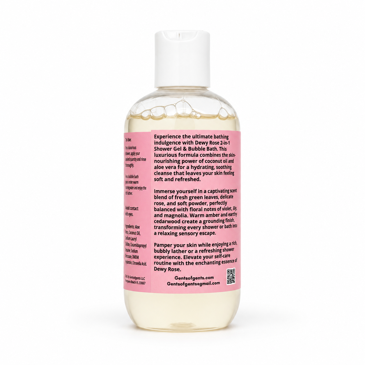 Love Letter 2 in 1 Body Wash and Bubble Bath
