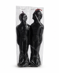 Black Man and Woman Separation Figure Candle