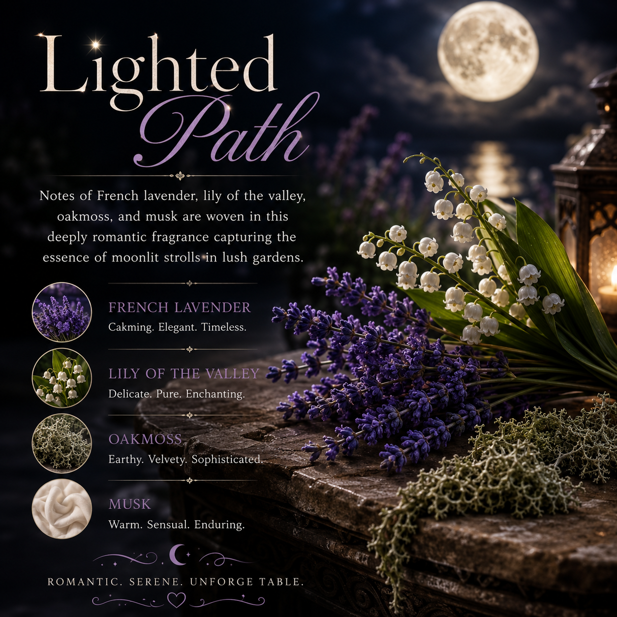 Lighted Path Scent Card