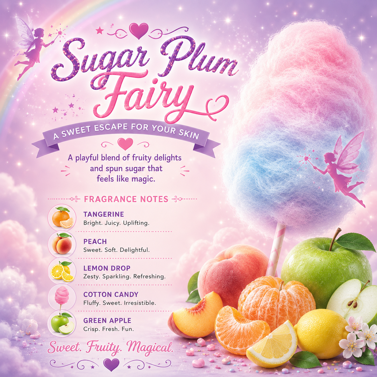 Sugar Fairy Scent Card